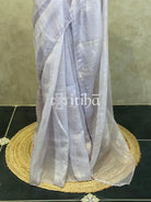 ORGANZA HAND EMBROIDERY SAREE