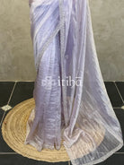 ORGANZA HAND EMBROIDERY SAREE