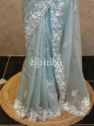 ORGANZA HANDWORK SAREE