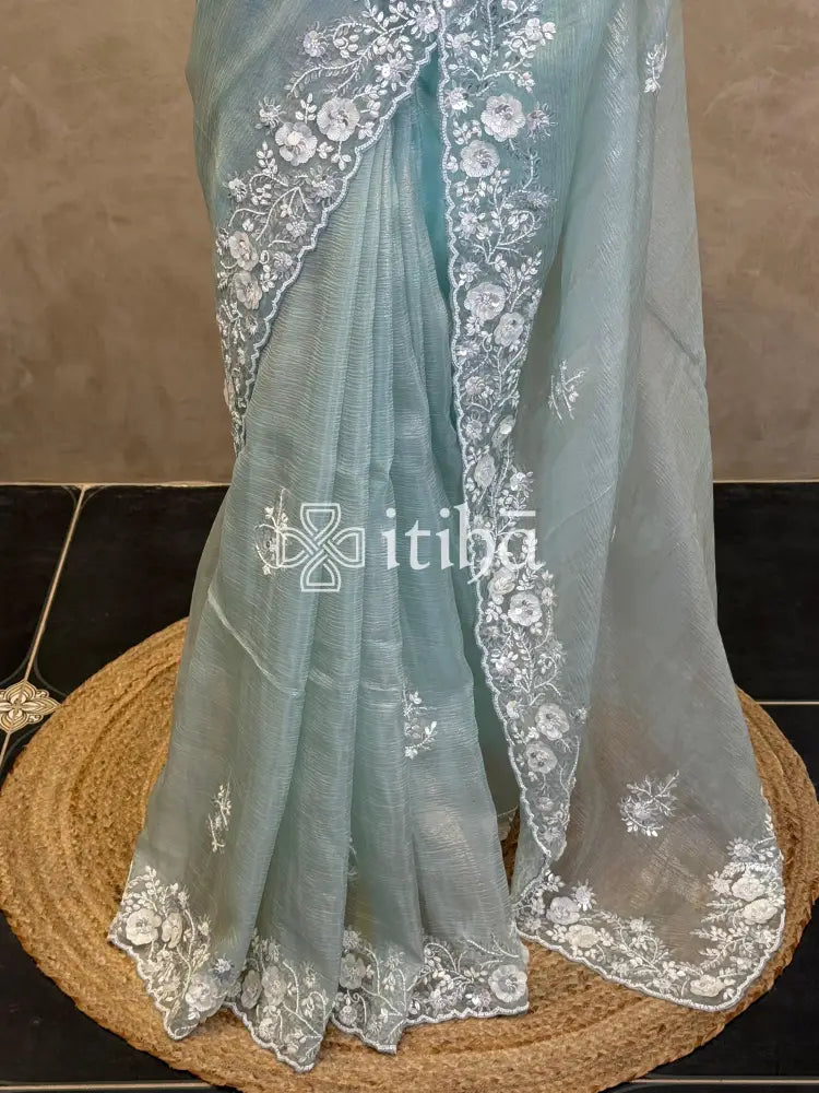 ORGANZA HANDWORK SAREE
