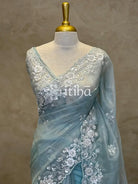 ORGANZA HANDWORK SAREE