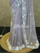 ORGANZA HANDWORK SAREE