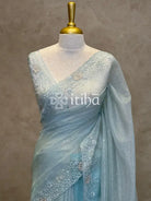 ORGANZA HANDWORK SAREE