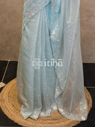 ORGANZA HANDWORK SAREE