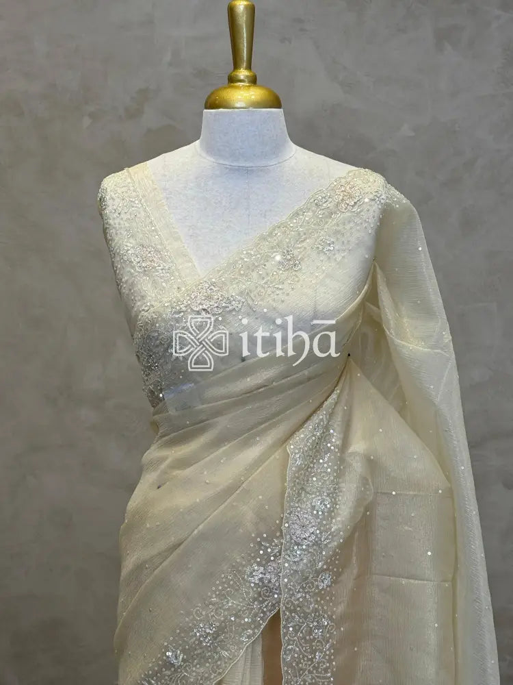 ORGANZA HANDWORK SAREE
