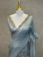 ORGANZA HANDWORK SAREE