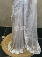 ORGANZA HANDWORK SAREE