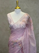 ORGANZA HANDWORKED SAREE