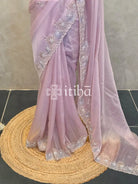 ORGANZA HANDWORKED SAREE