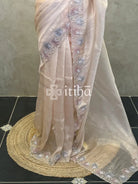 ORGANZA HANDWORKED SAREE