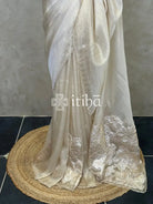 ORGANZA TURKISH APPLIQUE DESIGNER SAREE