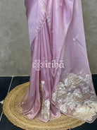 ORGANZA TURKISH APPLIQUE DESIGNER SAREE