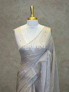 ORGANZA TURKISH APPLIQUE EMBROIDERY SAREE