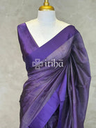 ORGANZA ZARI CHECKS SATIN BORDER BANARASI SAREE