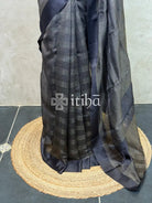 ORGANZA ZARI CHECKS SATIN BORDER BANARASI SAREE