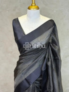 ORGANZA ZARI CHECKS SATIN BORDER BANARASI SAREE