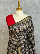 PRINTED BINNY CREPE SILK BANARASI SAREE