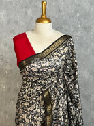 PRINTED BINNY CREPE SILK BANARASI SAREE
