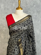 PRINTED BINNY CREPE SILK BANARASI SAREE