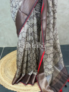 PRINTED CHANDERI BANARASI SAREE