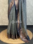 PRINTED CHANDERI BANARASI SAREE