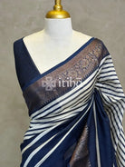 PRINTED CHANDERI BANARASI SAREE