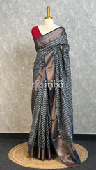 PRINTED CHANDERI BANARASI SAREE
