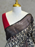 PRINTED CHANDERI BANARASI SAREE