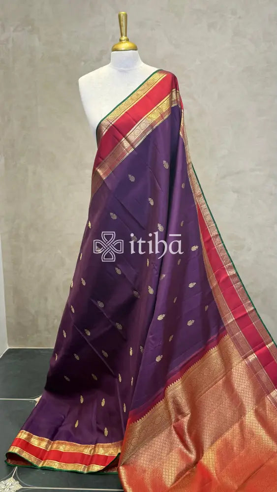 PURE KANCHIPURAM SILK SAREE