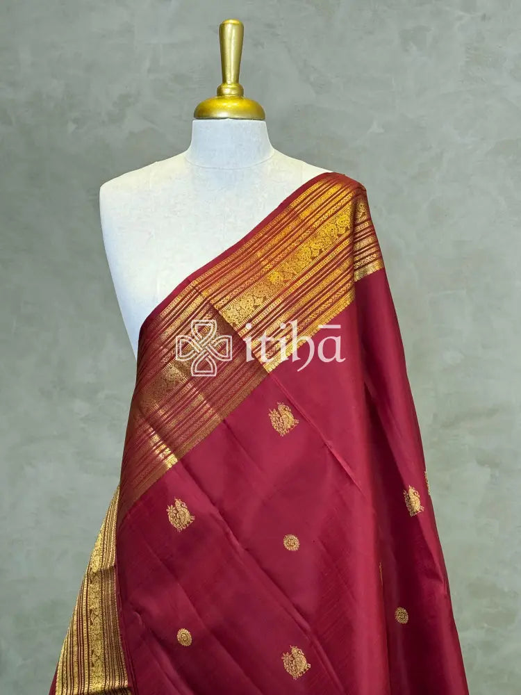 PURE KANCHIPURAM SILK SAREE