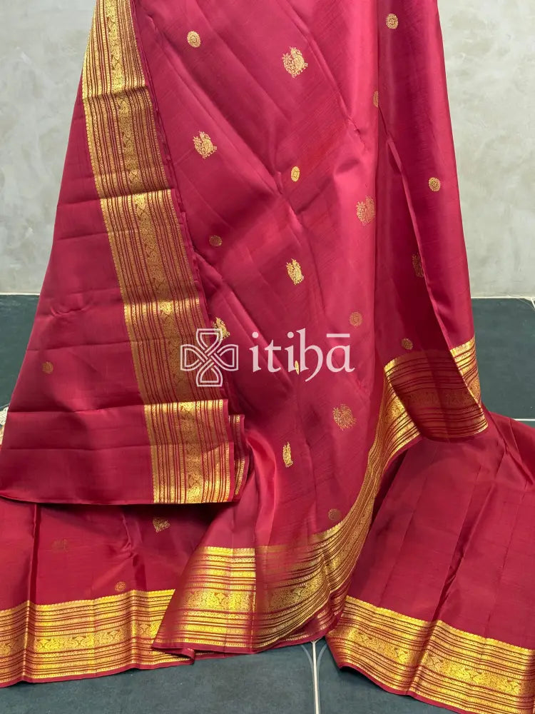 PURE KANCHIPURAM SILK SAREE