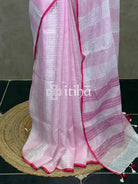 PURE LINEN SAREE