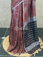 PURE LINEN SAREE