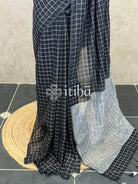 PURE LINEN SAREE