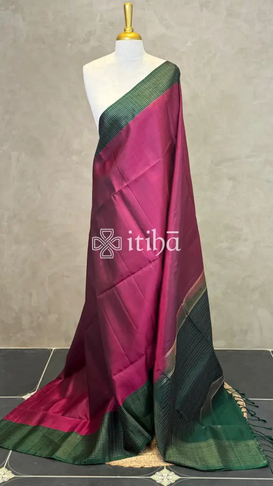 PURE SOFT SILK HANDLOOM SAREE