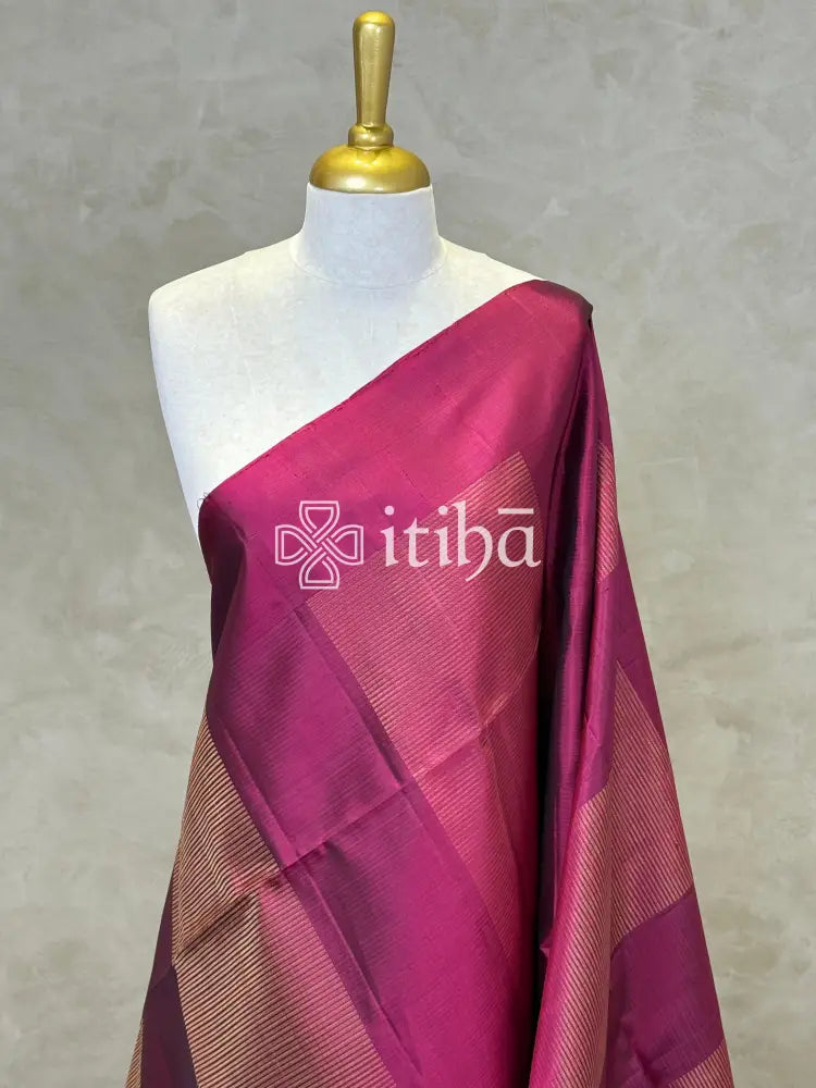 PURE SOFT SILK HANDLOOM SAREE
