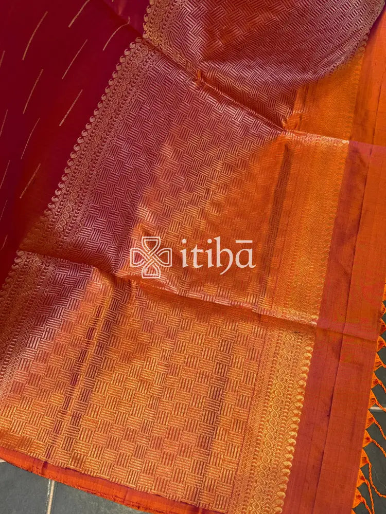 PURE SOFT SILK HANDLOOM SAREE