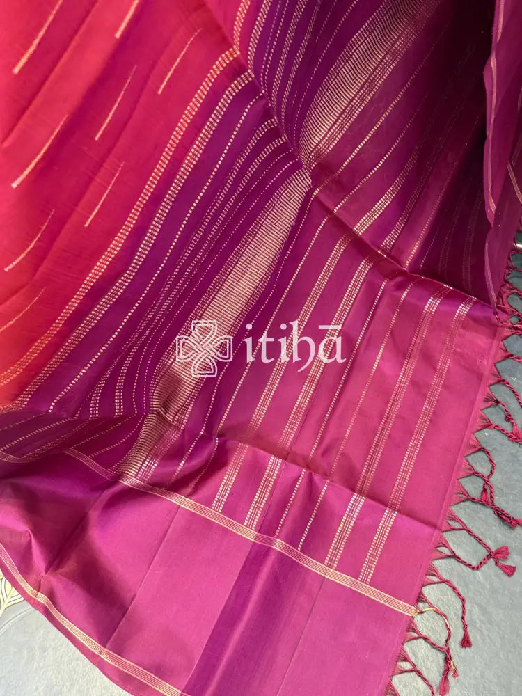 PURE SOFT SILK HANDLOOM SAREE
