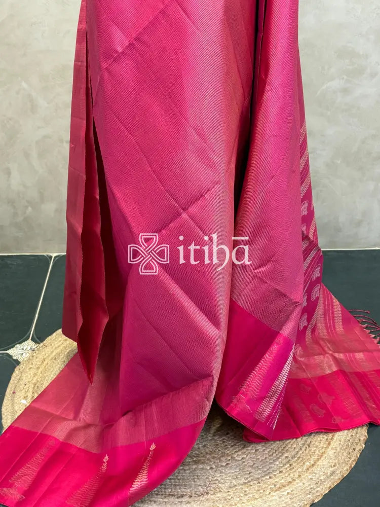 PURE SOFT SILK HANDLOOM SAREE