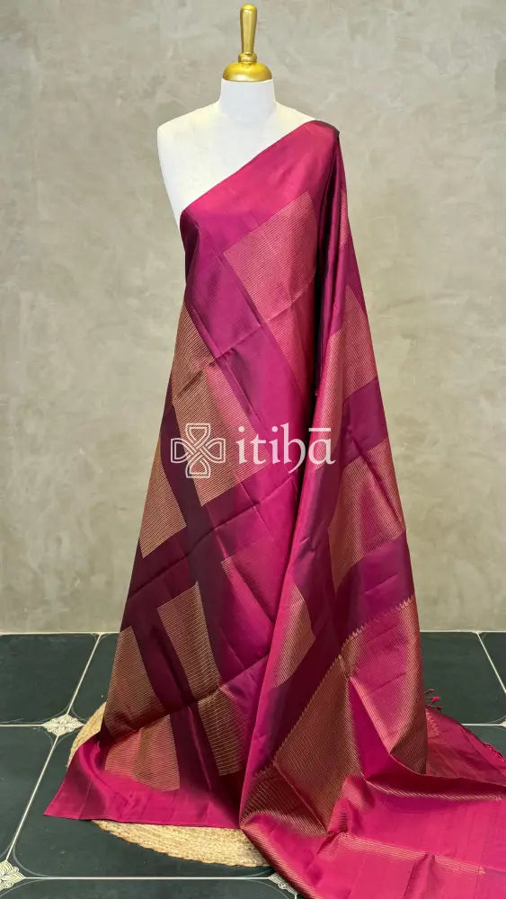 PURE SOFT SILK HANDLOOM SAREE