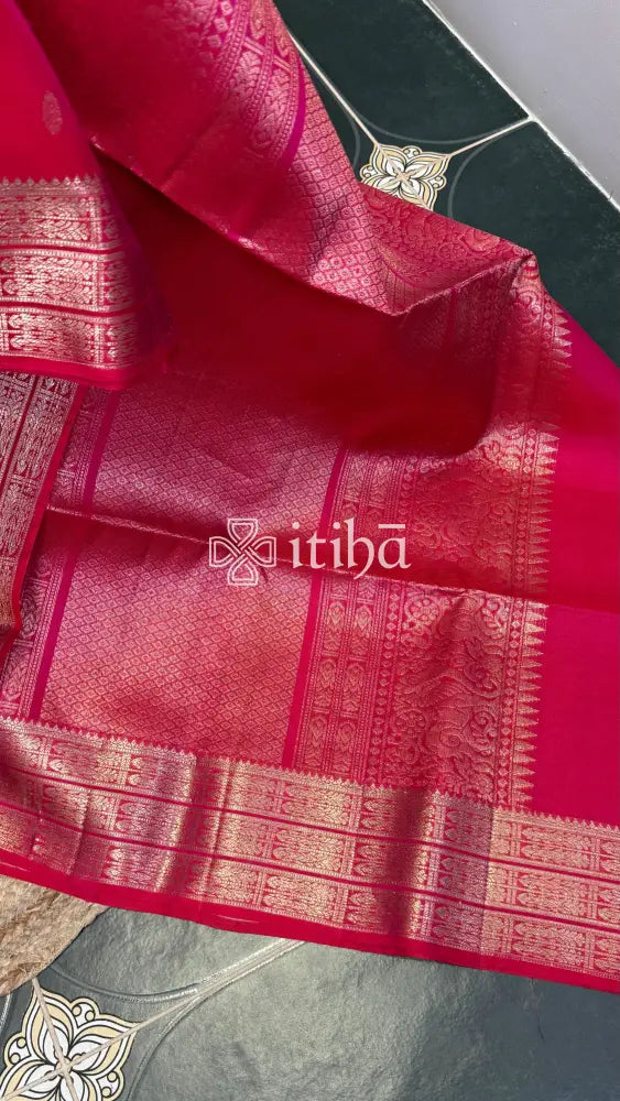 PURE SOFT SILK HANDLOOM SAREE