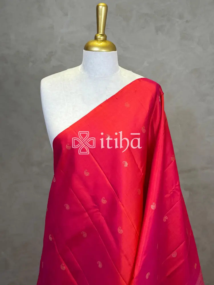 PURE SOFT SILK HANDLOOM SAREE