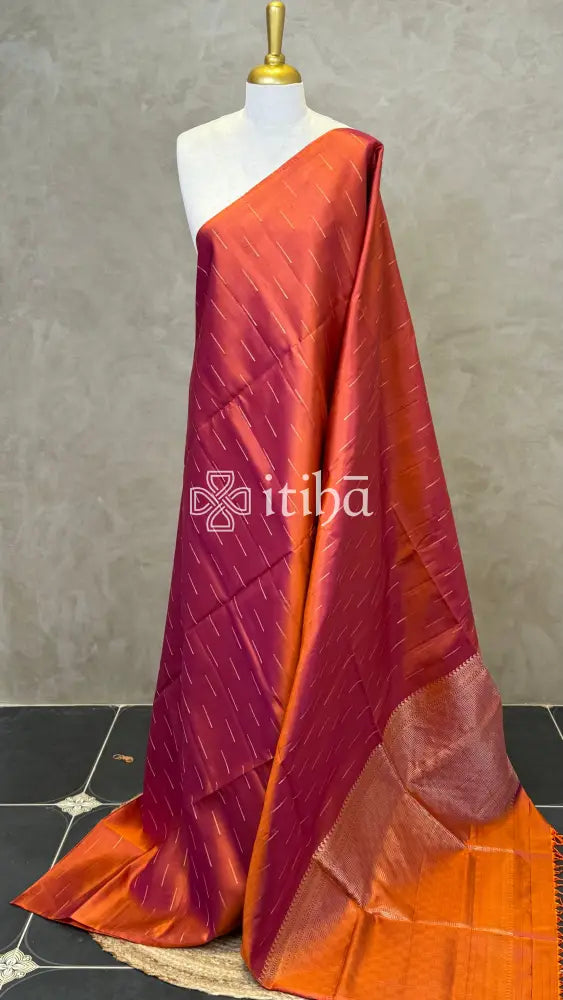 PURE SOFT SILK HANDLOOM SAREE