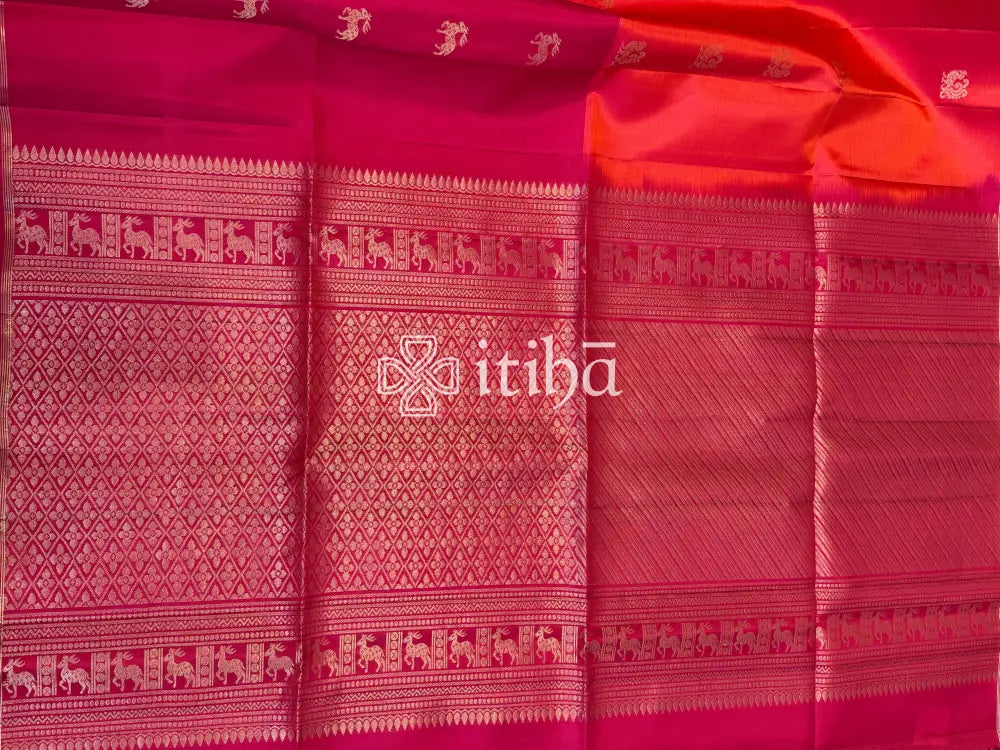 PURE SOFT SILK HANDLOOM SAREE