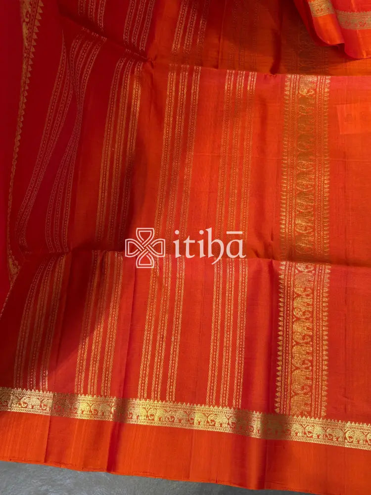 PURE SOFT SILK HANDLOOM SAREE