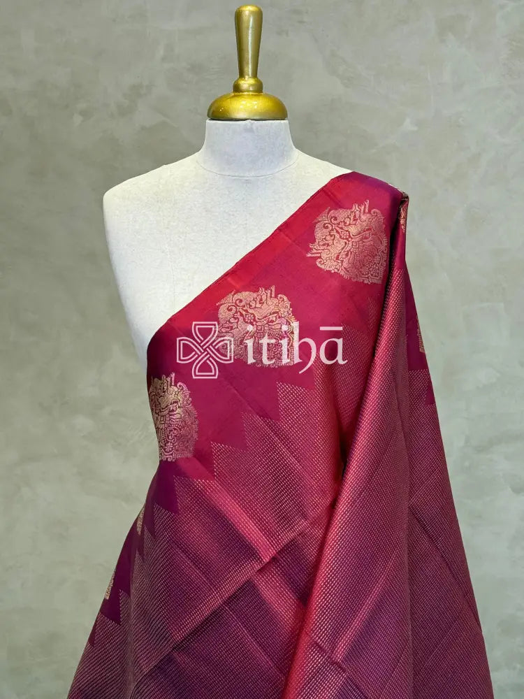 PURE SOFT SILK HANDLOOM SAREE