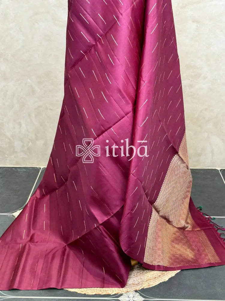 PURE SOFT SILK HANDLOOM SAREE