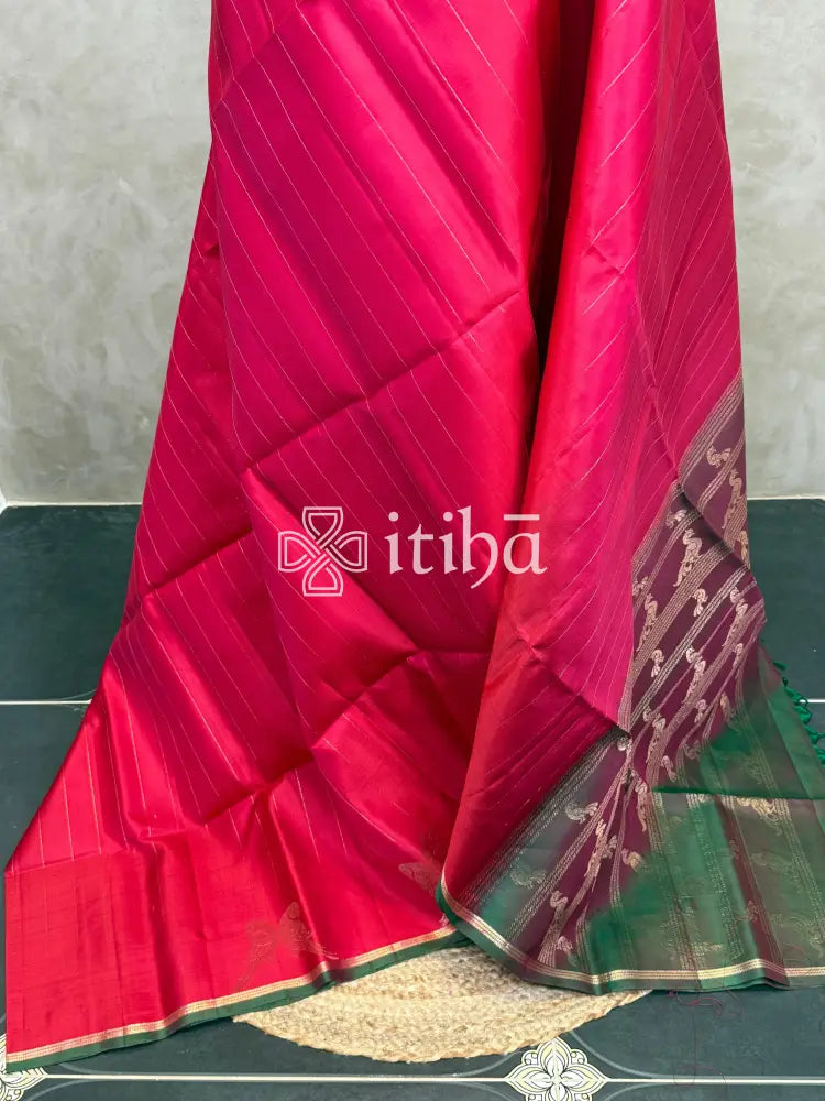PURE SOFT SILK HANDLOOM SAREE
