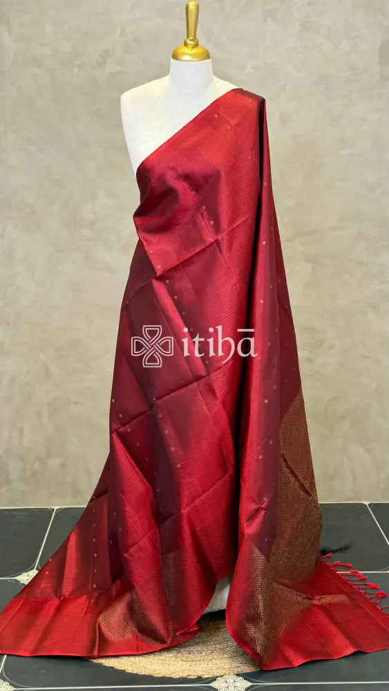 PURE SOFT SILK HANDLOOM SAREE