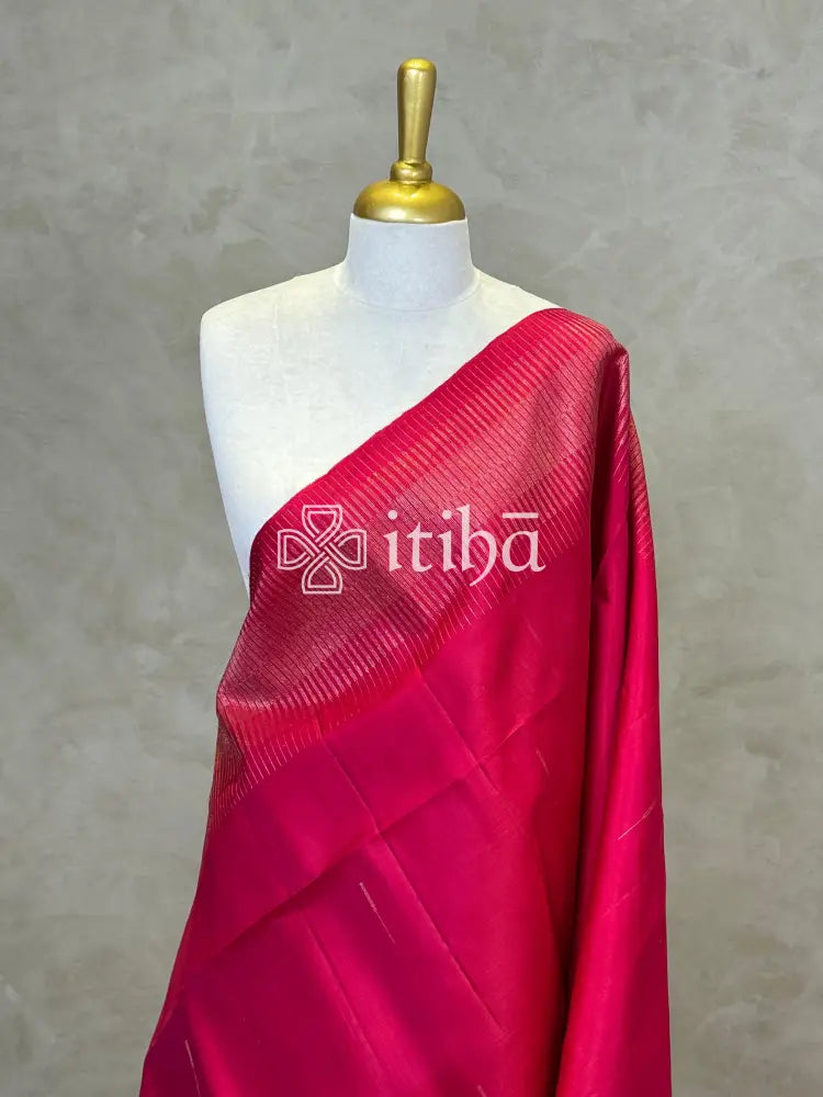 PURE SOFT SILK HANDLOOM SAREE